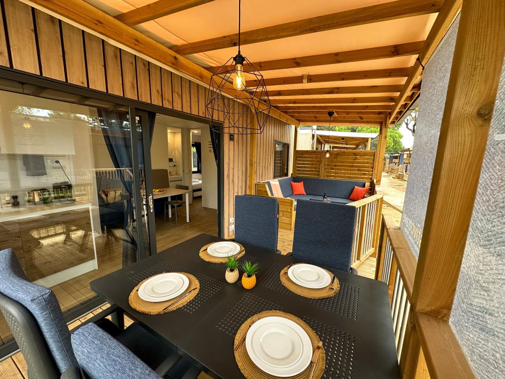 Estivo Premium Deluxe Mobile Homes On Camping Malibu Beach Lido di Jesolo Exterior foto