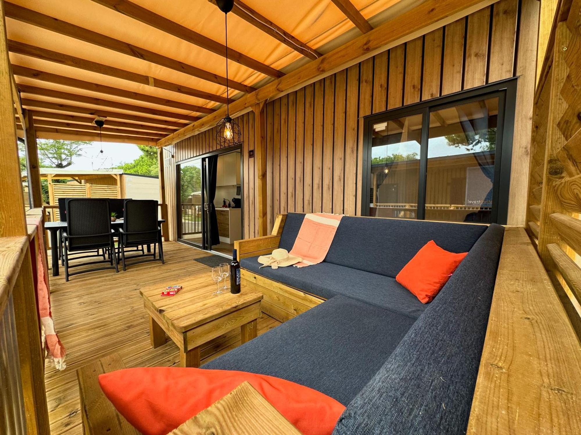 Estivo Premium Deluxe Mobile Homes On Camping Malibu Beach Lido di Jesolo Exterior foto