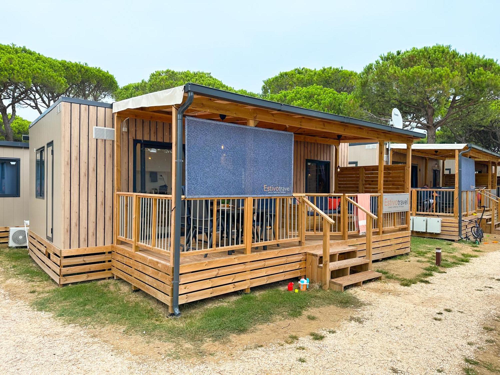 Estivo Premium Deluxe Mobile Homes On Camping Malibu Beach Lido di Jesolo Exterior foto